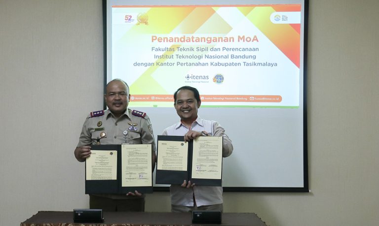 FTSP Itenas Tandatangani MoA dengan Kantor Pertanahan Kabupaten Tasikmalaya - Itenas