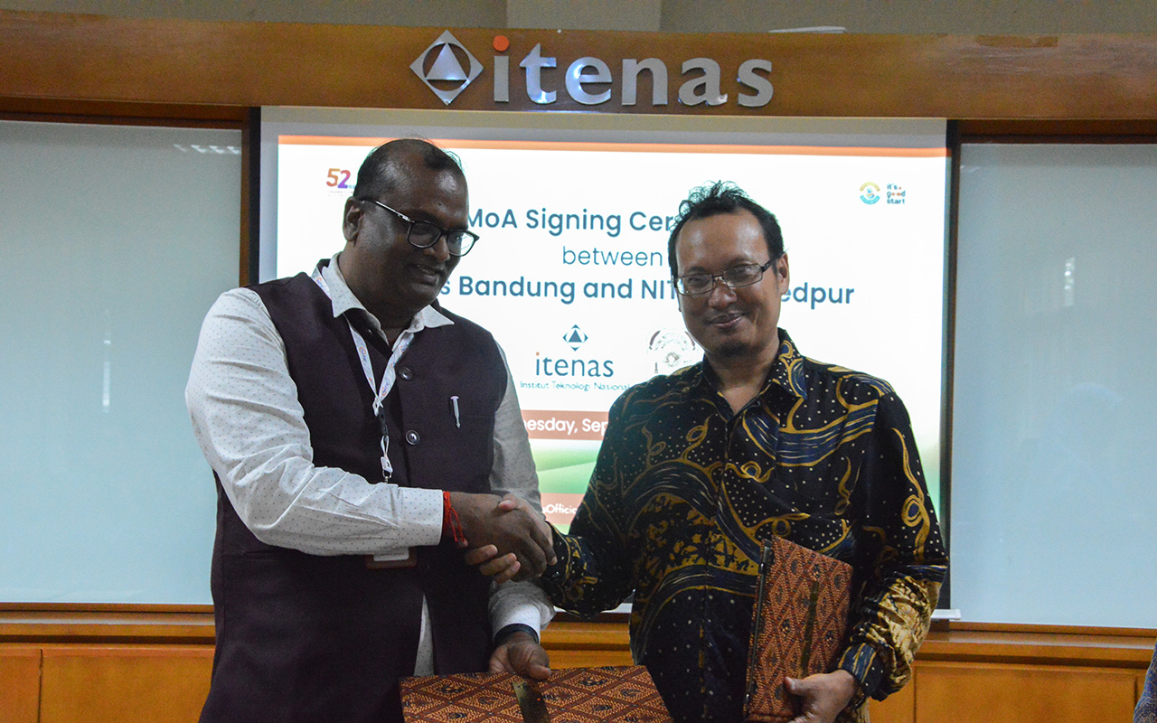 Itenas Bandung dan NIT Jamshedpur India Tandatangani MoA untuk Perluas Kolaborasi Pendidikan dan Riset