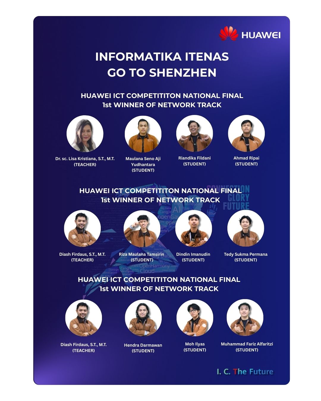 Informatika Itenas Dominasi Nasional, Siap Guncang Shenzhen di Final Huawei ICT Competition Asia Pasifik 2026