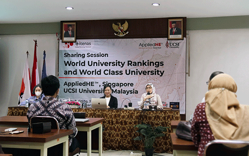 Idea Sharing Event with AppliedHE™ and UCSI University Malaysia to Achieve World Class University at Itenas