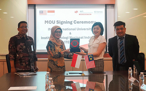Berita Itenas Bandung Signs MoU with INTI International University Malaysia