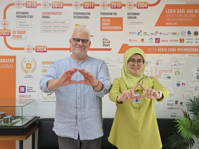 Kunjungan Prof. Thies Krüger dari Jerman ke Itenas: Implementasi Kerja Sama Internasional di Bidang Pendidikan dan Riset