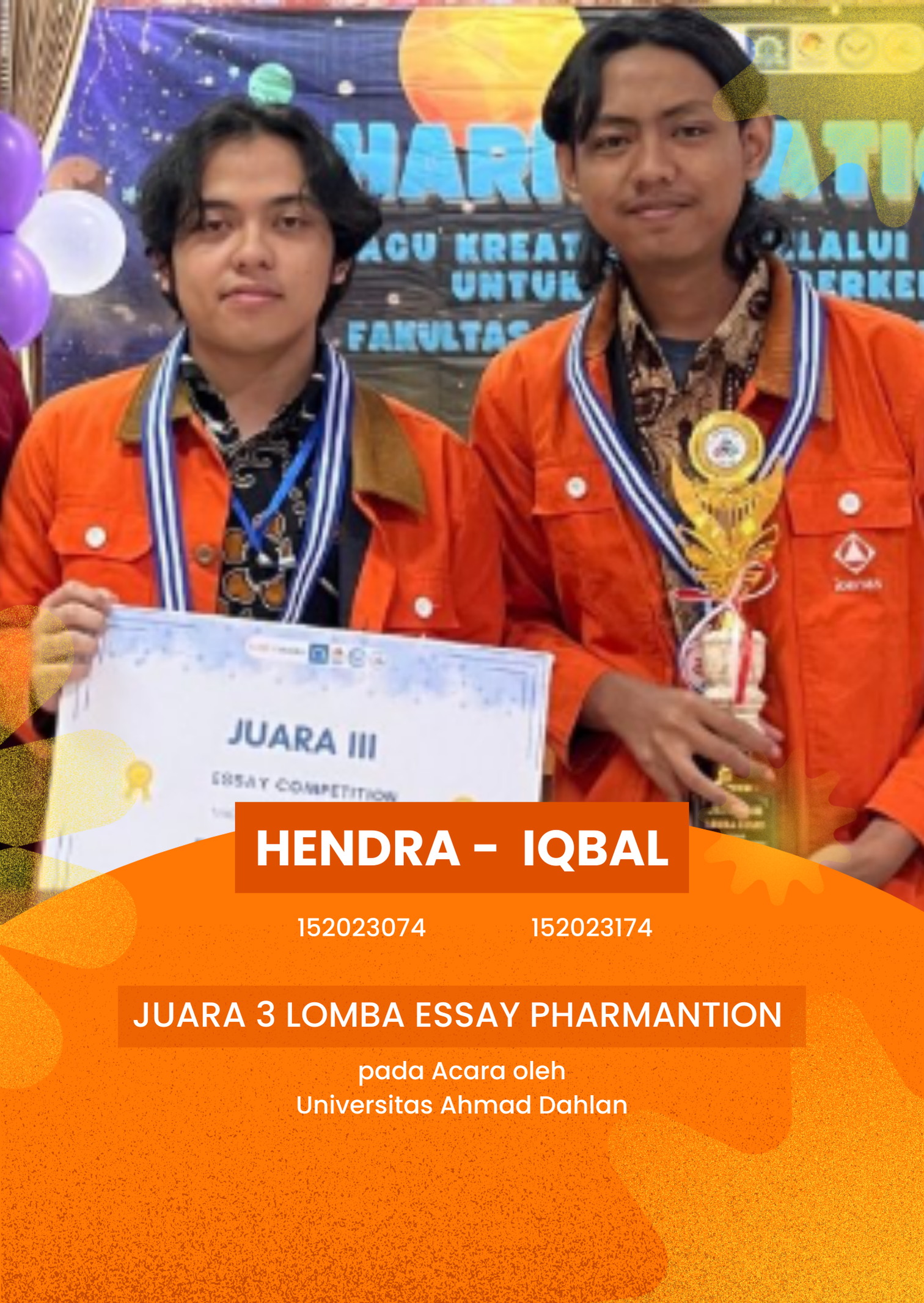 Mahasiswa Berprestasi Itenas