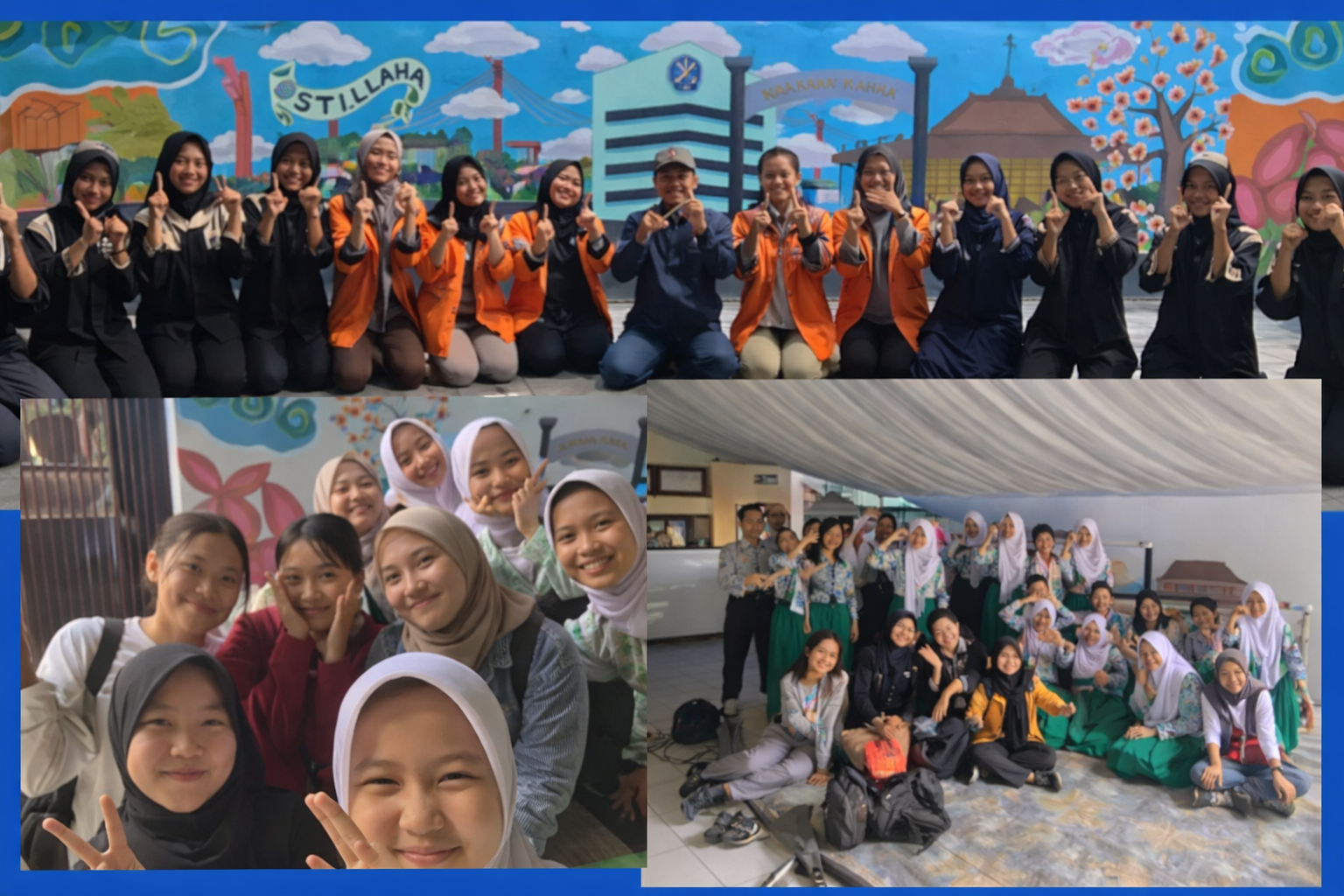 KONSULTASI DESAIN MURAL DINDING AREA MASJID SMPN 10 BANDUNG - Institut Teknologi Nasional Bandung