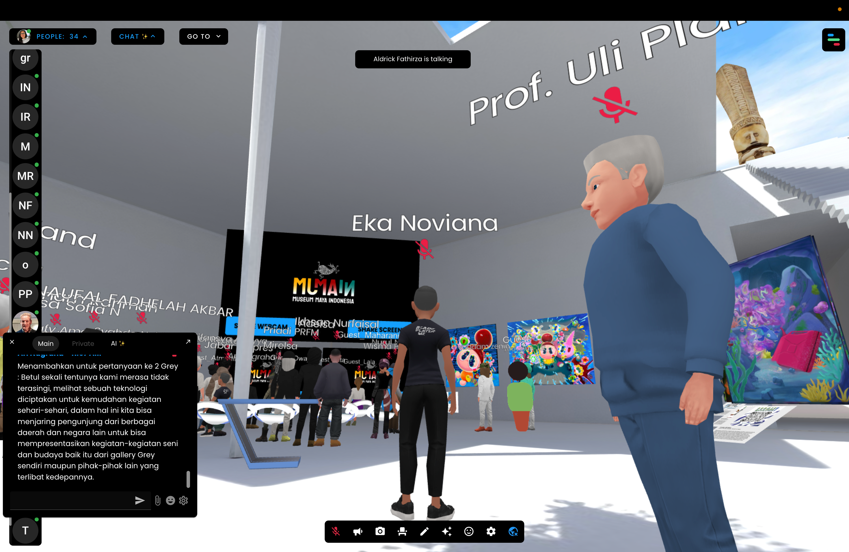 MUSEUM MAYA INDONESIA: AN IMMERSIVE MUSEUM PROTOTYPE FOR CULTURAL EDUCATION - Institut Teknologi Nasional Bandung